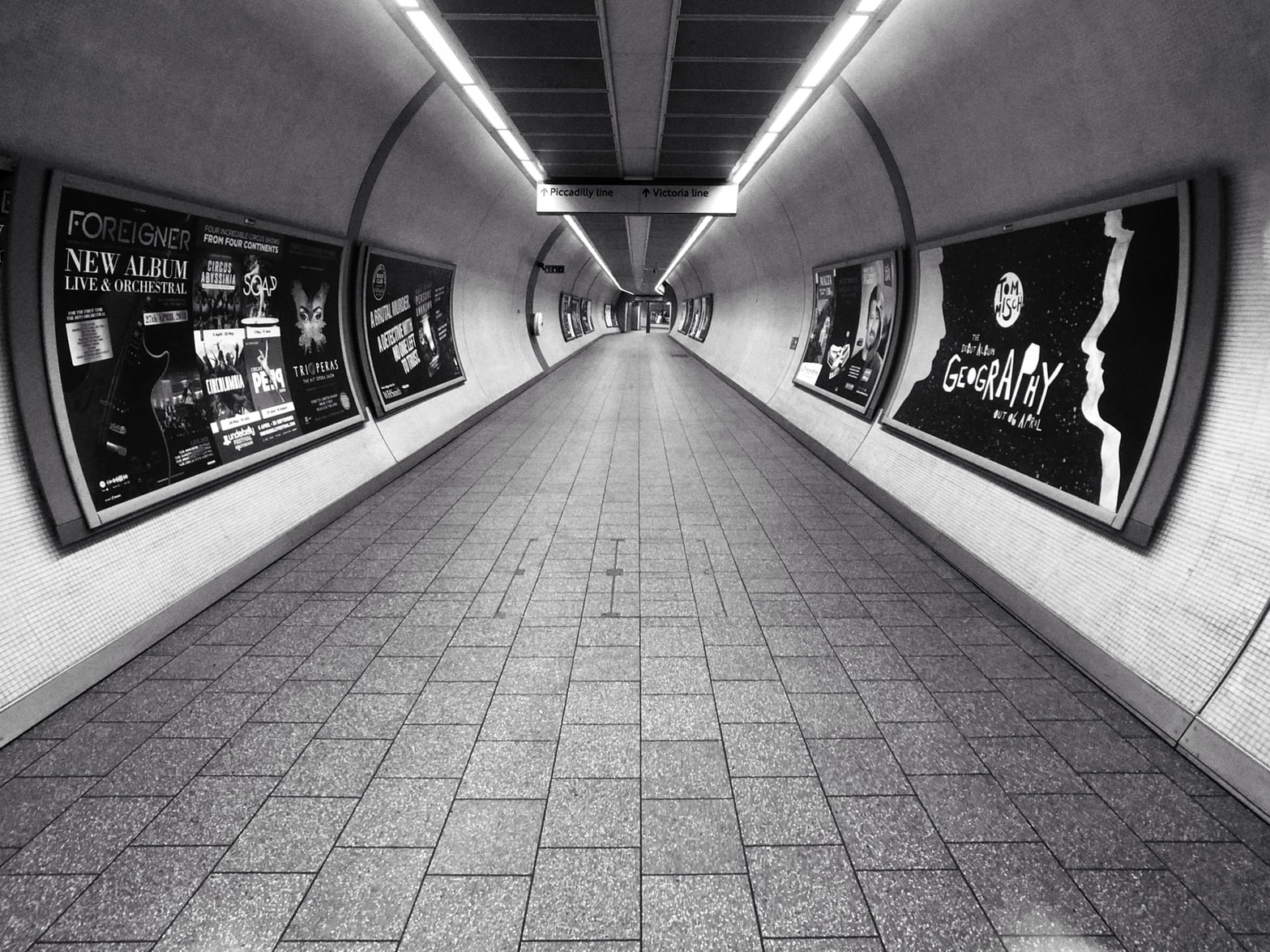 empty tunnel